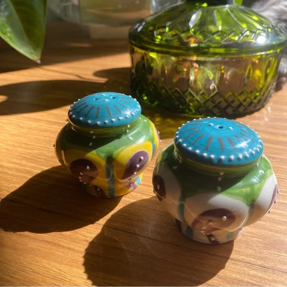 Anthropologie Salt & Pepper Shaker Set - Picture 6 of 6